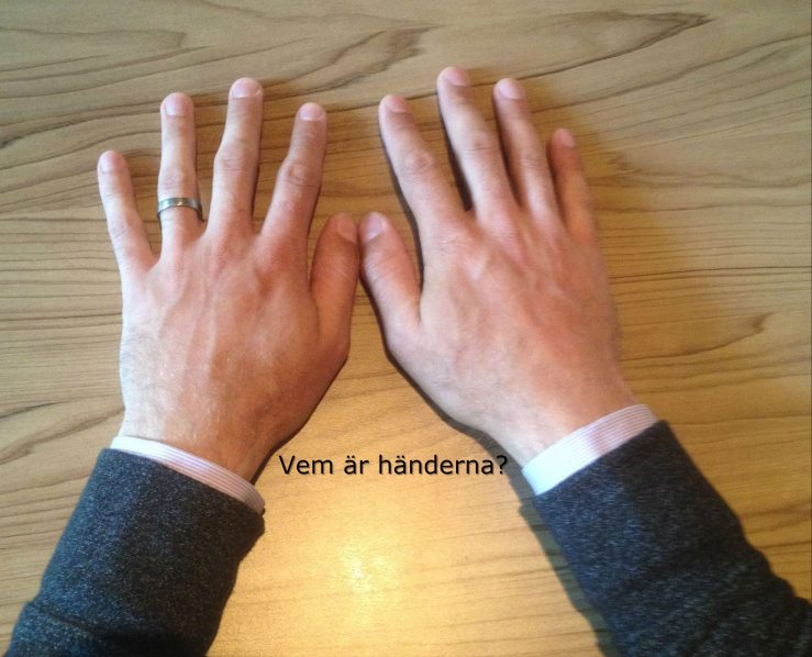 Vems är händerna